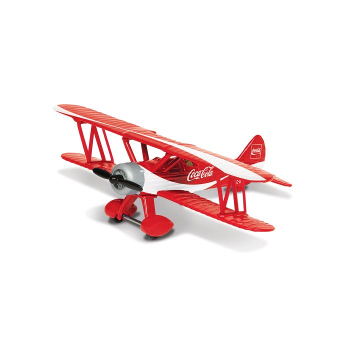 Coca Cola Stearman fly