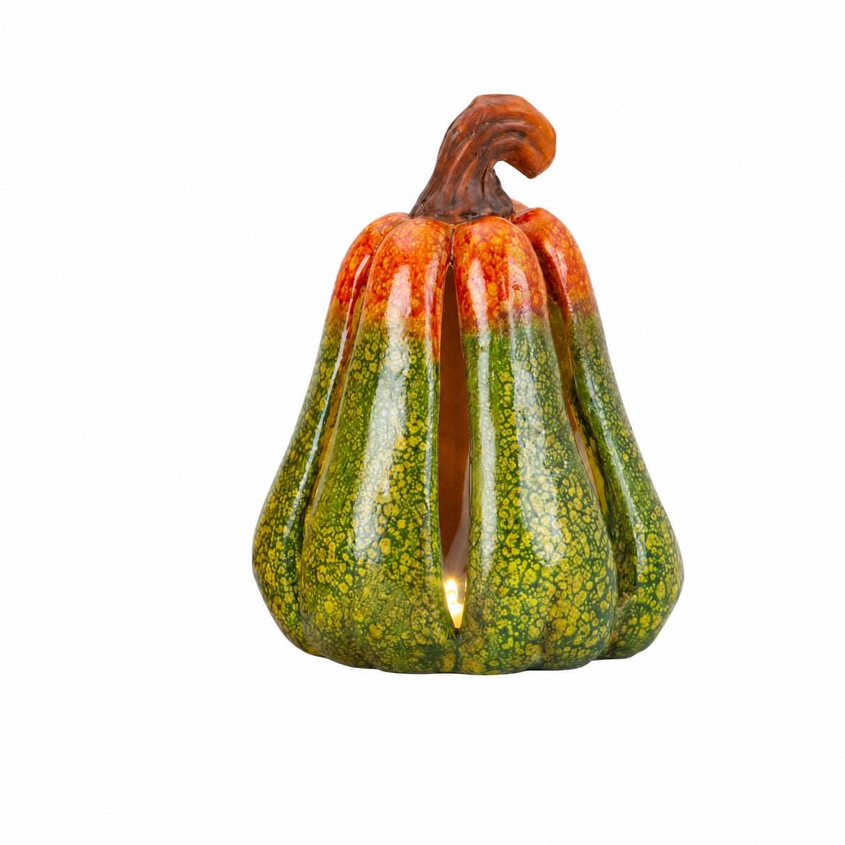Pumpa med LED-ljus 21 cm hög