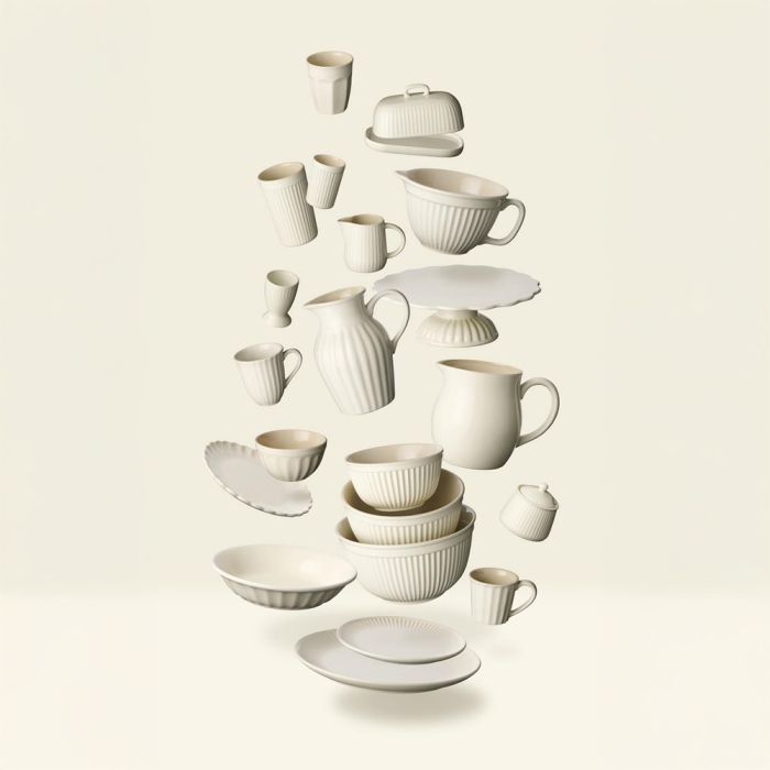 Ib Laursen Mynte-serien i farven butter cream