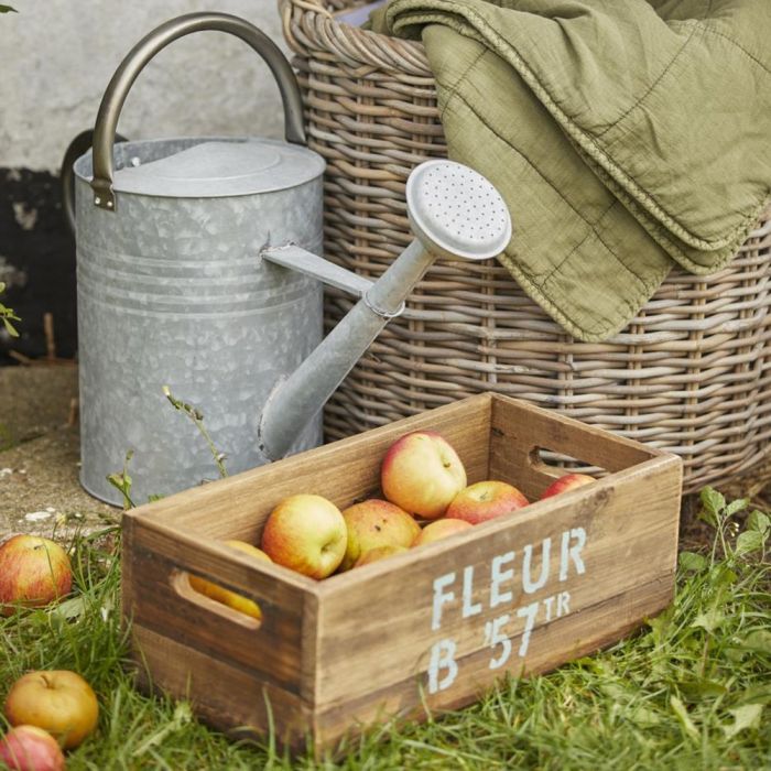 Vattenkanna med spruta 11 l zink