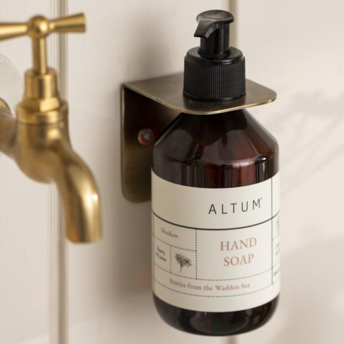 ALTUM Meadow håndsæbe 250 ml fra Ib Laursen i messingholder