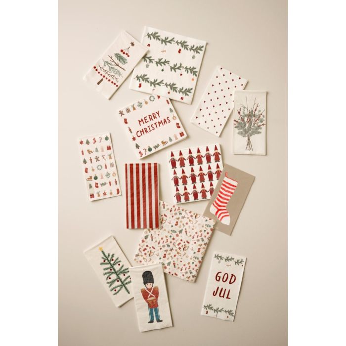 Ib Laursen serviet juleikoner