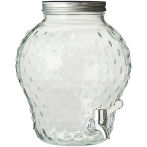 Saftdispenser jordbærformet 3,8 ltr fra Ib Laursen