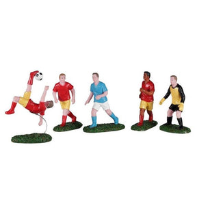 Playing Soccer