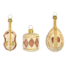 Champagnefarvede instrumenter