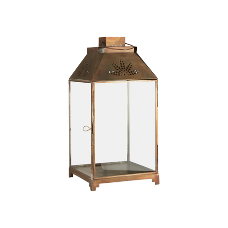 Ib Laursen lanterne med bladformet mønster