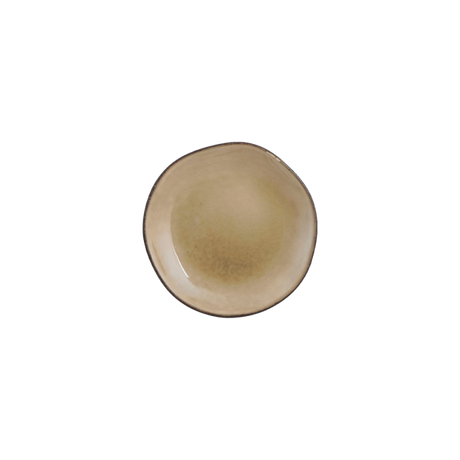 Tabo kagetallerken i cremefarvet stentøj