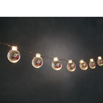 LED-ljusslinga med figurer