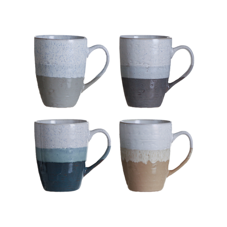 4 Tyler keramikkrus med hank