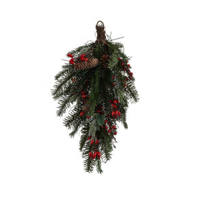 Hængende grangrene med bær