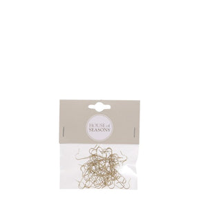 Kroge til juletræet 50-pak guldfarvet