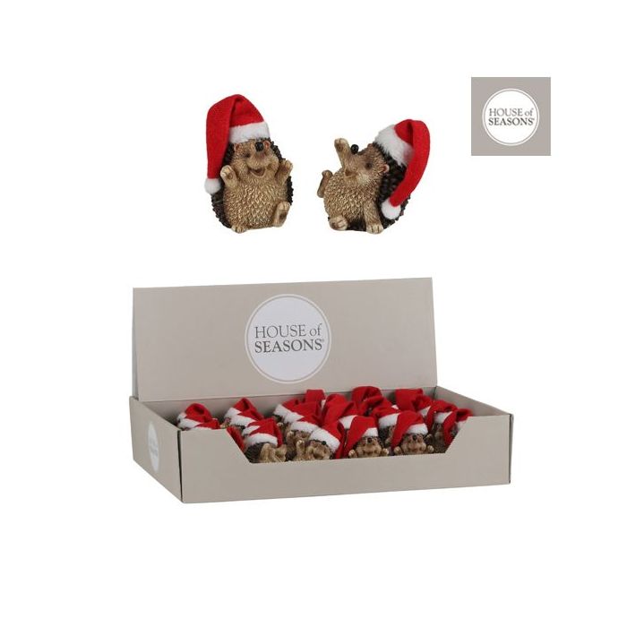 Julepindsvin 7 cm høje