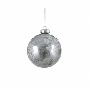 Julkulor silver eller vit