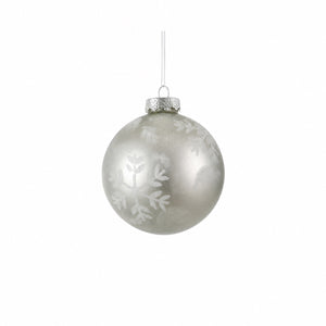 Julkulor silver eller vit