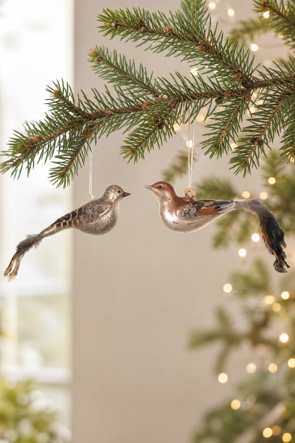 Julgranskula fågel