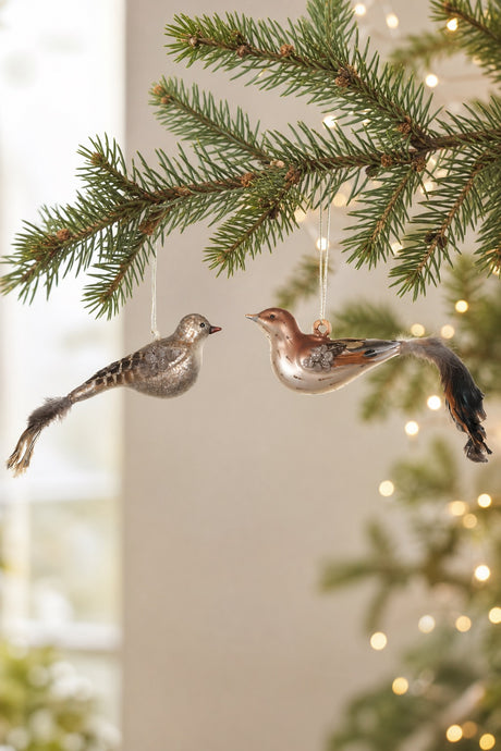 Julgranskula fågel
