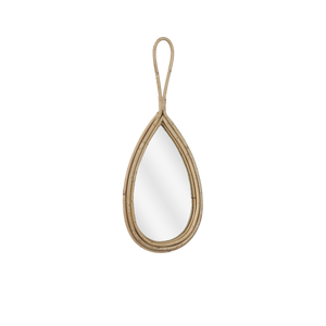 Rainier dråbeformet spejl med strop H 53 cm