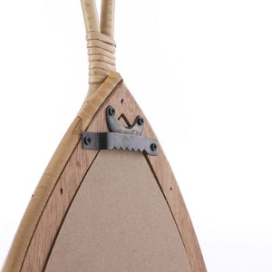 Bagsideophæng på Rainier dråbeformet spejl