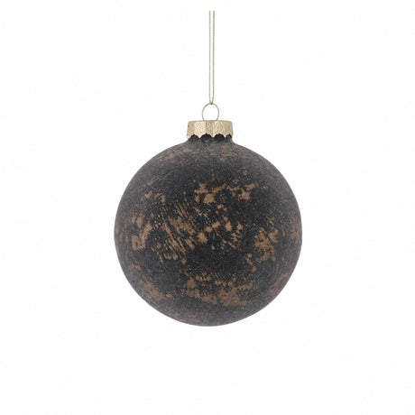 Julgranskula med mönster matt och mjuk
