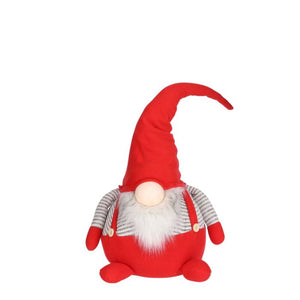 Gnom med røde bukser 70 cm høj