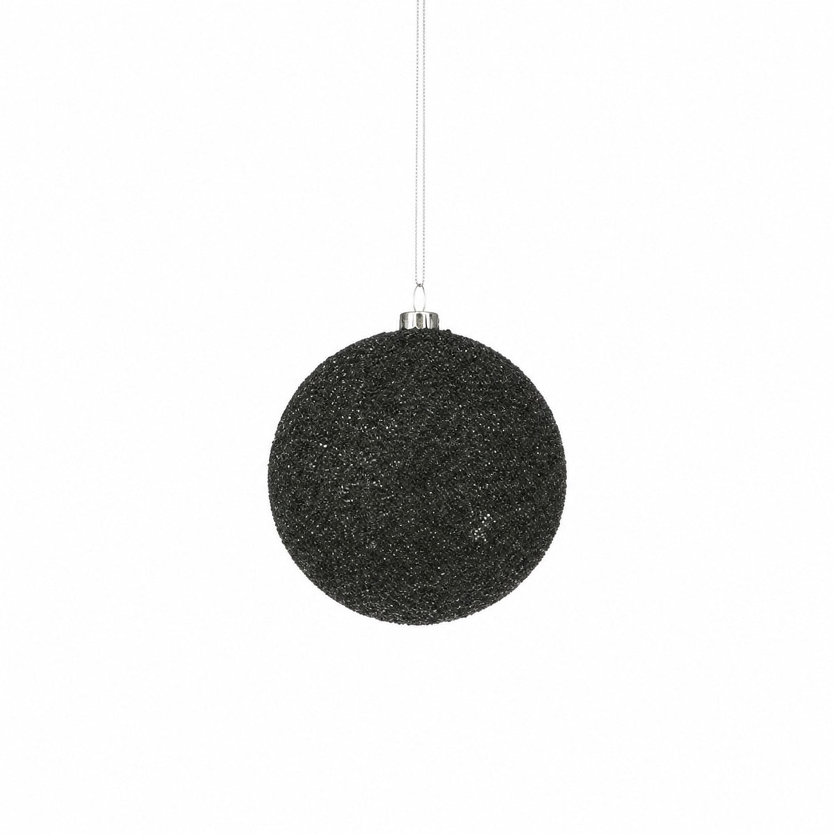 Julkula med glitter i plast 