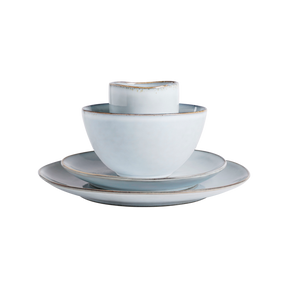 Tabo servicesæt i lysegrå