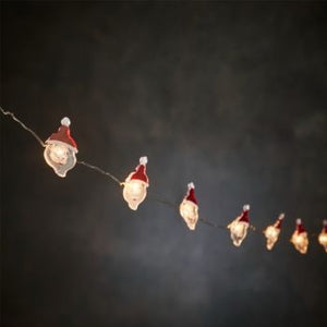 Ljusslinga med julfigurer 