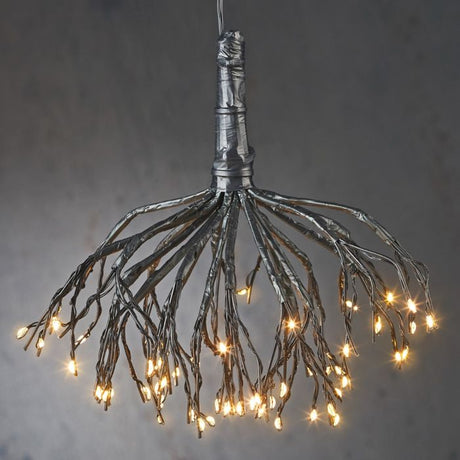 Hængende mælkebøttefrø med LED-lys 58 cm i dia