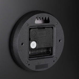 Brixen väggklocka svart