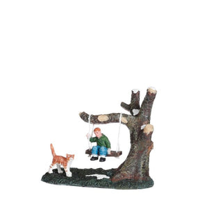 Luville Frits på gyngen