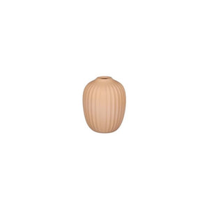 Räfflad vas 10 cm hög