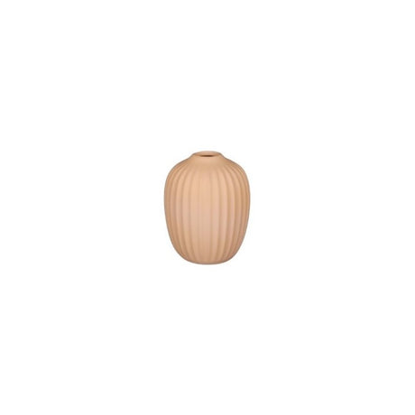 Räfflad vas 10 cm hög