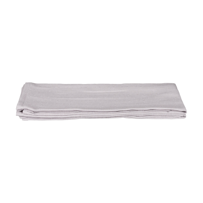 Mica Decorations lysegrå viskestykker foldet