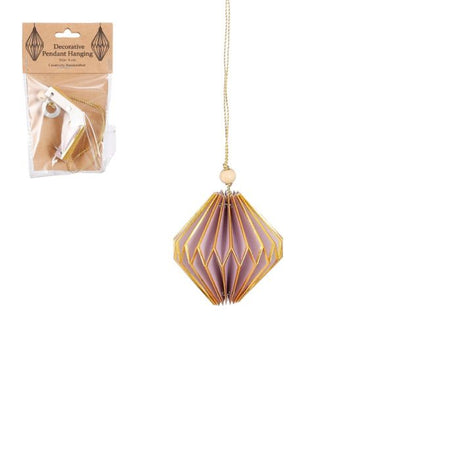 Håndlavet Løg lilla 7,5 cm høj