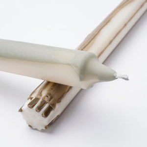 Tofarvede lys 2-pak i grøn og brun