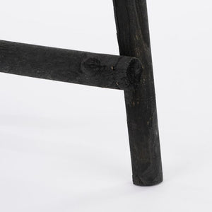 Træstige til dekoration sort 