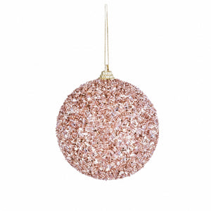 Glitterkulor i frigolit