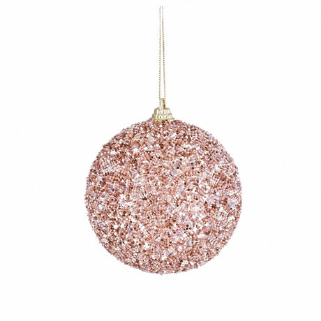 Glitterkulor i frigolit