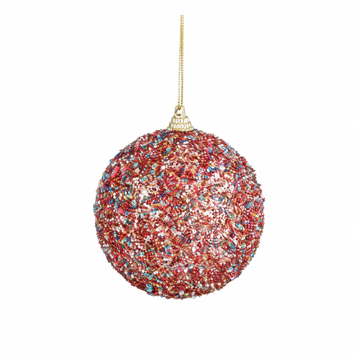 Glitterkulor i frigolit