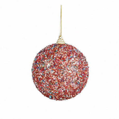 Glitterkulor i frigolit