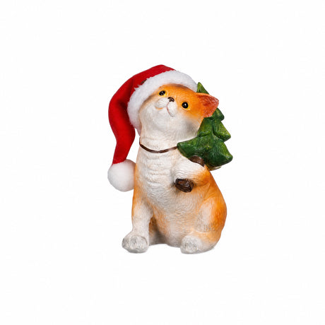 Katter med mjuka tomteluvar