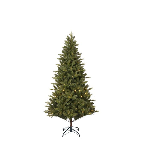Elkins kunstigt juletræ med lys 185 cm højt
