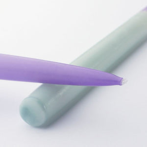 Tynde to-farvede lys lyseblå/lilla 4-pak