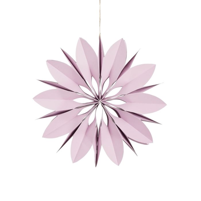 Lyslilla vifte 30 cm i diameter