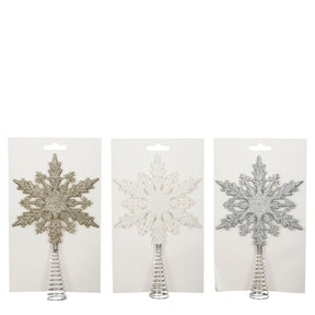 Topstjerne Snefnug 14 cm i dia