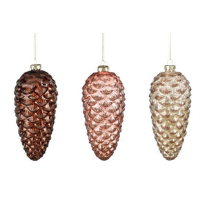 Julekugle Grankogle 16 cm høj