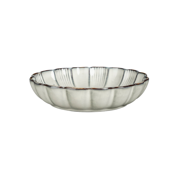 Corfu skål 19 cm i grå 