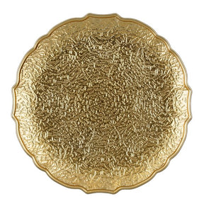 Mila dekorationsfad guldfarvet