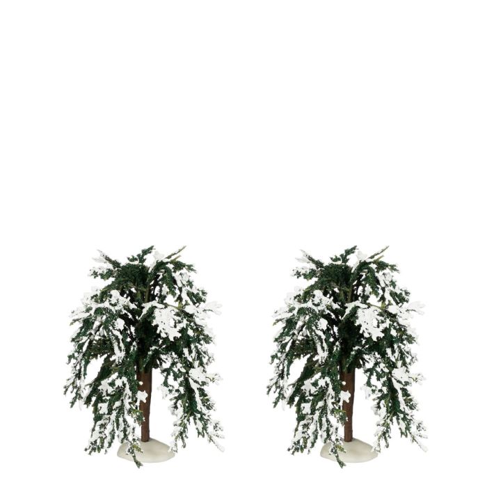 Luville Snedækkede træer med hængende grene 2-pak