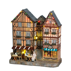 Luville Facader med bager og café